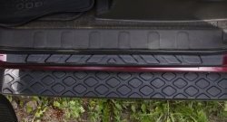 1 769 р. Накладки порожков салона RA  Nissan Pathfinder  R51 (2004-2014) дорестайлинг, рестайлинг (Комплект (4 шт.))  с доставкой в г. Керчь. Увеличить фотографию 2
