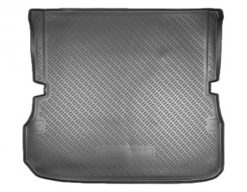 Коврик в багажник Norplast Unidec (сложенный 3-ий ряд) Nissan Pathfinder  R52 (2012-2017) дорестайлинг (Цвет: черный)