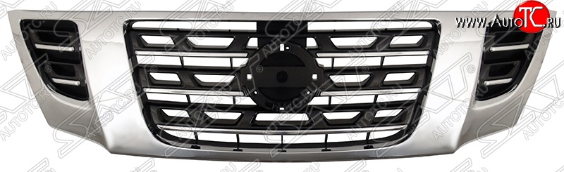 14 449 р. Решётка радиатора SAT Nissan Patrol 6 Y62 рестайлинг (2014-2017) (Неокрашенная)  с доставкой в г. Керчь