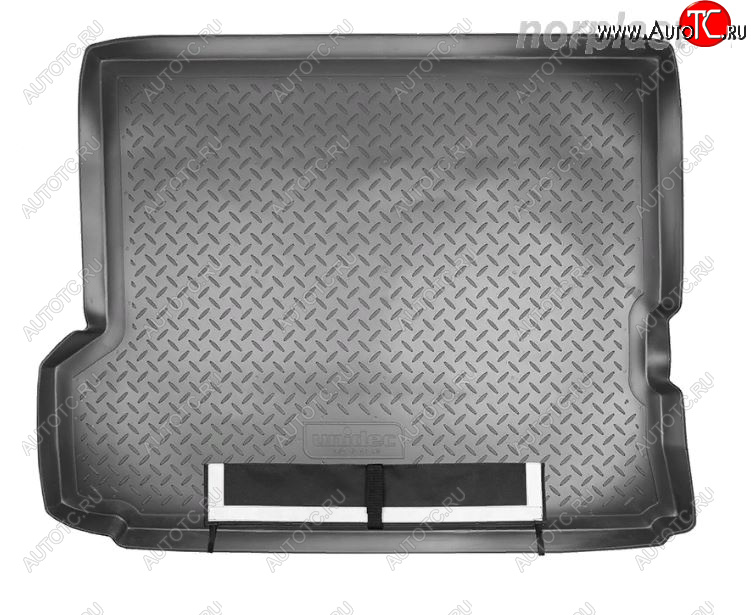 3 299 р. Коврик багажника Norplast Unidec  Nissan Patrol  5 (2004-2010) Y61 2-ой рестайлинг (Черный, с погрузочным ковриком (фартуком))  с доставкой в г. Керчь