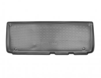 Коврик салонный Norplast Unidec (3-ий ряд) Nissan Patrol  6 (2010-2017) Y62 дорестайлинг, Y62 рестайлинг (Цвет: черный)