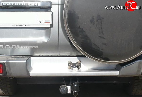 8 279 р. Фаркоп NovLine Nissan Patrol 5 Y61 дорестайлинг (1997-2001)  с доставкой в г. Керчь
