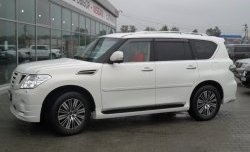 12 049 р. Молдинги (накладки на двери) Impul Nissan Patrol 6 Y62 дорестайлинг (2010-2014) (Неокрашенные)  с доставкой в г. Керчь. Увеличить фотографию 8