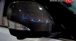 22 749 р. Накладки на зеркала Impul Nissan Patrol 6 Y62 дорестайлинг (2010-2014) (Неокрашенные)  с доставкой в г. Керчь. Увеличить фотографию 2