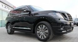 64 549 р. Накладка на передний бампер Impul Nissan Patrol 6 Y62 дорестайлинг (2010-2014) (Неокрашенная)  с доставкой в г. Керчь. Увеличить фотографию 4