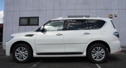 43 999 р. Комплект порогов Impul Nissan Patrol 6 Y62 дорестайлинг (2010-2014) (Неокрашенные)  с доставкой в г. Керчь. Увеличить фотографию 8