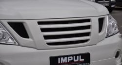 12 049 р. Решётка радиатора Impul Nissan Patrol 6 Y62 дорестайлинг (2010-2014) (Неокрашенная)  с доставкой в г. Керчь. Увеличить фотографию 6