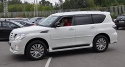 12 049 р. Решётка радиатора Impul Nissan Patrol 6 Y62 дорестайлинг (2010-2014) (Неокрашенная)  с доставкой в г. Керчь. Увеличить фотографию 7