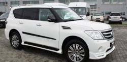 38 499 р. Решётка радиатора Impul V2 Nissan Patrol 6 Y62 дорестайлинг (2010-2014) (Неокрашенная)  с доставкой в г. Керчь. Увеличить фотографию 12