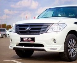 38 499 р. Решётка радиатора Impul V2 Nissan Patrol 6 Y62 дорестайлинг (2010-2014) (Неокрашенная)  с доставкой в г. Керчь. Увеличить фотографию 8