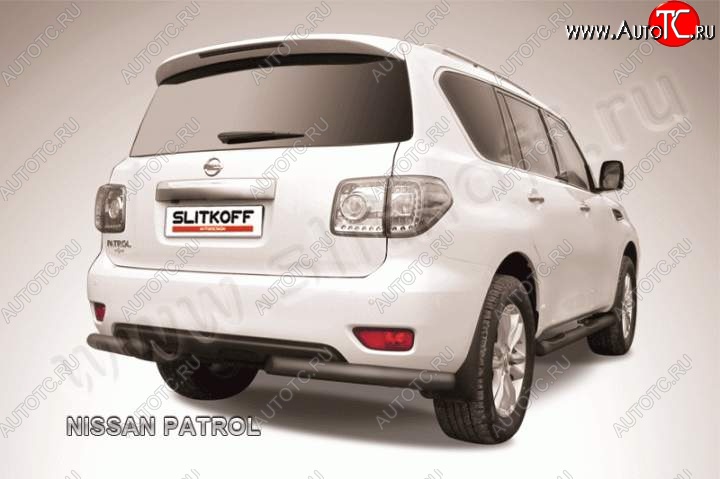 13 999 р. Уголки d76  Nissan Patrol  6 (2010-2014) Y62 дорестайлинг (Цвет: серебристый)  с доставкой в г. Керчь