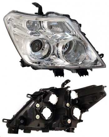 Правая фара SAT Nissan Patrol  6 (2010-2014) Y62 дорестайлинг
