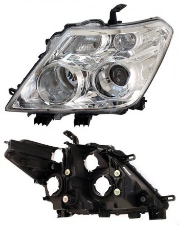 Левая фара SAT Nissan Patrol  6 (2010-2014) Y62 дорестайлинг