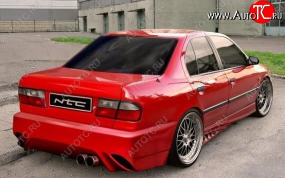 26 789 р. Задний бампер NTC Nissan Primera 1 седан P10 (1990-1995)  с доставкой в г. Керчь