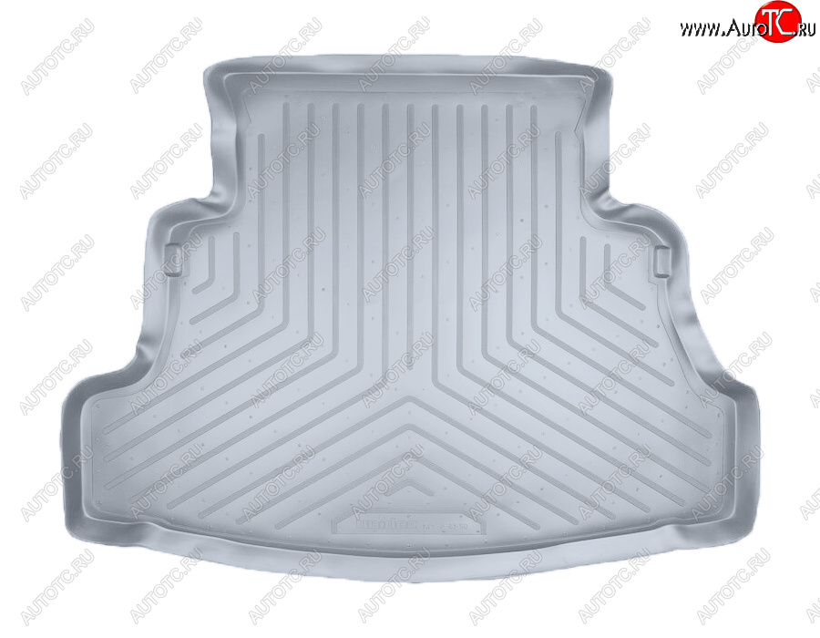 2 199 р. Коврик багажника Norplast Unidec  Nissan Primera  3 седан (2001-2008) P12 (Цвет: серый)  с доставкой в г. Керчь