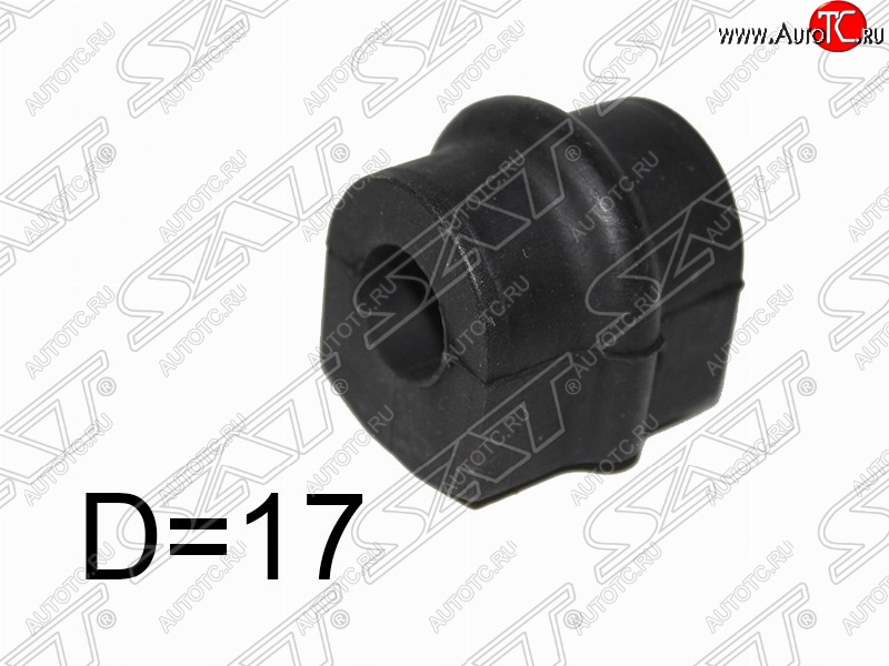 137 р. Резиновая втулка заднего стабилизатора (D=17) SAT Nissan Primera 3 универсал P12 (2002-2008)  с доставкой в г. Керчь