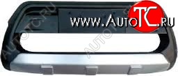 4 799 р. Накладка на передний бампер SuvStyle Nissan Qashqai 1 дорестайлинг (2007-2010) (Неокрашенная)  с доставкой в г. Керчь
