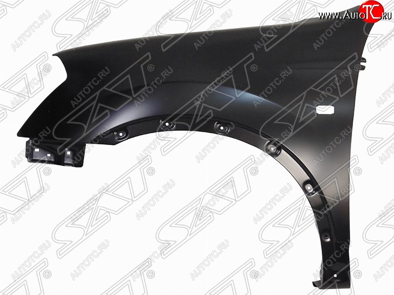 4 649 р. Левое крыло переднее SAT  Nissan Qashqai  1 (2007-2010) дорестайлинг (Неокрашенное)  с доставкой в г. Керчь