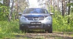 2 069 р. Защитная сетка решетки переднего бампера РА  Nissan Qashqai  1 (2007-2010) дорестайлинг  с доставкой в г. Керчь. Увеличить фотографию 4