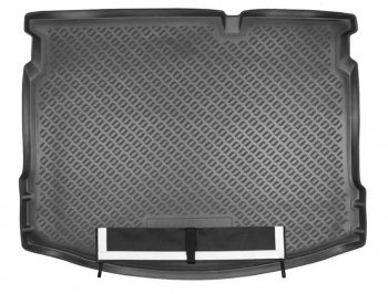 Коврик багажника Norplast Nissan Qashqai 1 J10 рестайлинг (2010-2013) (Черный, с погрузочным ковриком (фартуком))