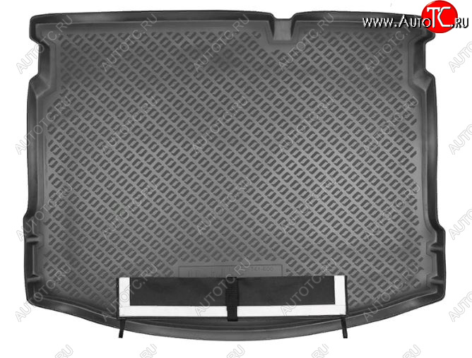 2 979 р. Коврик багажника Norplast Nissan Qashqai 1 J10 рестайлинг (2010-2013) (Черный, с погрузочным ковриком (фартуком))  с доставкой в г. Керчь