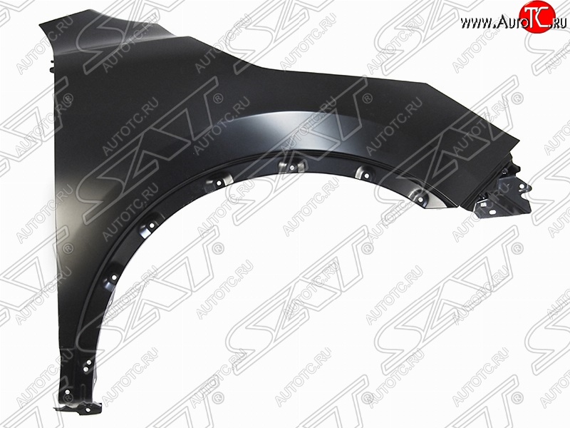 5 999 р. Правое крыло переднее SAT Nissan Qashqai 2 J11 дорестайлинг (2013-2019) (Неокрашенное)  с доставкой в г. Керчь