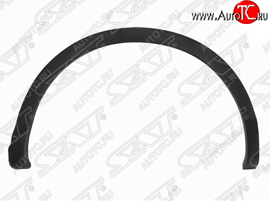2 289 р. Левая накладка арки SAT (плоская, задняя) Nissan Qashqai 2 J11 дорестайлинг (2013-2019)  с доставкой в г. Керчь