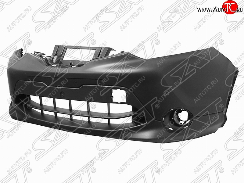 5 649 р. Передний бампер SAT  Nissan Qashqai  2 (2013-2019) J11 дорестайлинг (Неокрашенный)  с доставкой в г. Керчь