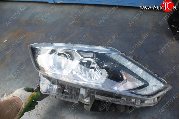 9 399 р. Фара BRIGHTROAD (под корректор диодная, галоген, левая) Nissan Qashqai 2 J11 рестайлинг (2017-2022)  с доставкой в г. Керчь