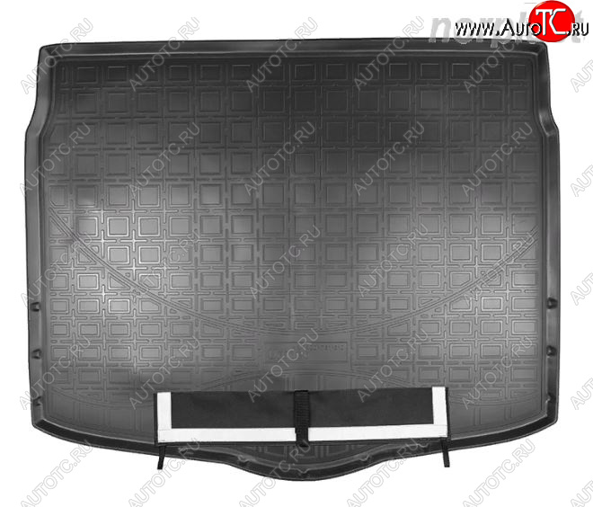 2 889 р. Коврик багажника Norplast  Nissan Qashqai  2 (2017-2022) J11 рестайлинг (Черный, с погрузочным ковриком (фартуком))  с доставкой в г. Керчь