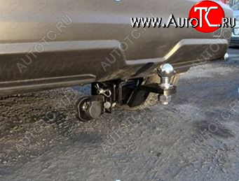 17 699 р. Фаркоп (тягово-сцепное устройство) TCC  Nissan Qashqai  2 (2017-2022) J11 рестайлинг (оцинкованный, шар Е нержавейка)  с доставкой в г. Керчь