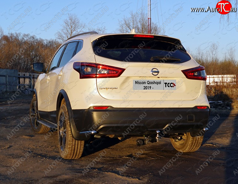 14 399 р. Фаркоп (тягово-сцепное устройство) TCC Nissan Qashqai 2 J11 рестайлинг (2017-2022) (оцинкованный, шар Е )  с доставкой в г. Керчь