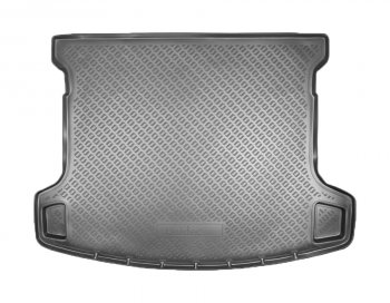 Коврик багажника Norplast Unidec Nissan Qashqai +2  1 (2008-2014) J10 дорестайлинг, J10 рестайлинг (Черный, с погрузочным ковриком (фартуком))
