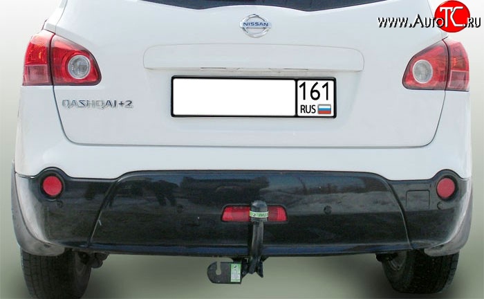 7 499 р. Фаркоп Лидер Плюс Nissan Qashqai 1 дорестайлинг (2007-2010) (Без электропакета)  с доставкой в г. Керчь