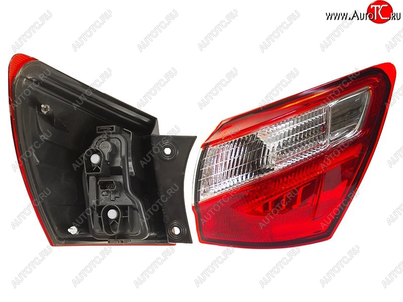 3 799 р. Правый фонарь (внешний) SAT Nissan Qashqai 1 J10 рестайлинг (2010-2013)  с доставкой в г. Керчь