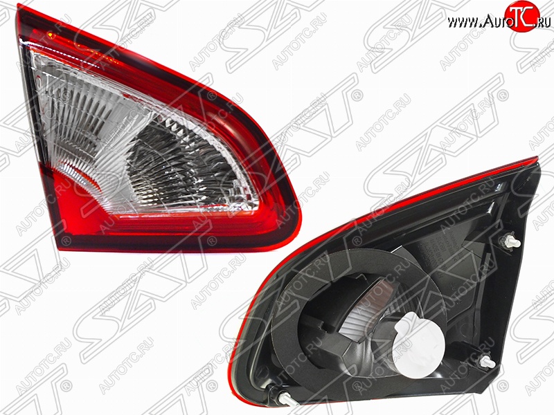 2 359 р. Левый фонарь SAT (внутренний) Nissan Qashqai 1 J10 рестайлинг (2010-2013)  с доставкой в г. Керчь