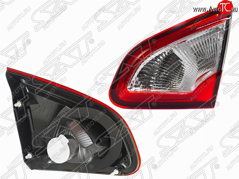 2 499 р. Правый фонарь SAT (внутренний) Nissan Qashqai 1 J10 рестайлинг (2010-2013)  с доставкой в г. Керчь