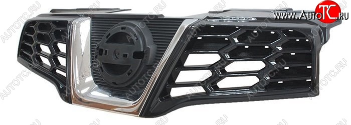 6 999 р. Решётка радиатора SAT  Nissan Qashqai  1 (2010-2013) J10 рестайлинг (Неокрашенная)  с доставкой в г. Керчь