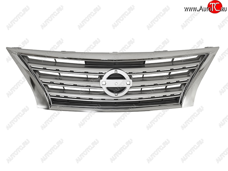 4 399 р. Решётка радиатора SAT Nissan Sentra 7 B17 (2014-2017)  с доставкой в г. Керчь