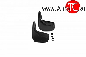 1 249 р. Брызговики задние Autofamily Nissan Sentra 7 B17 (2014-2017)  с доставкой в г. Керчь