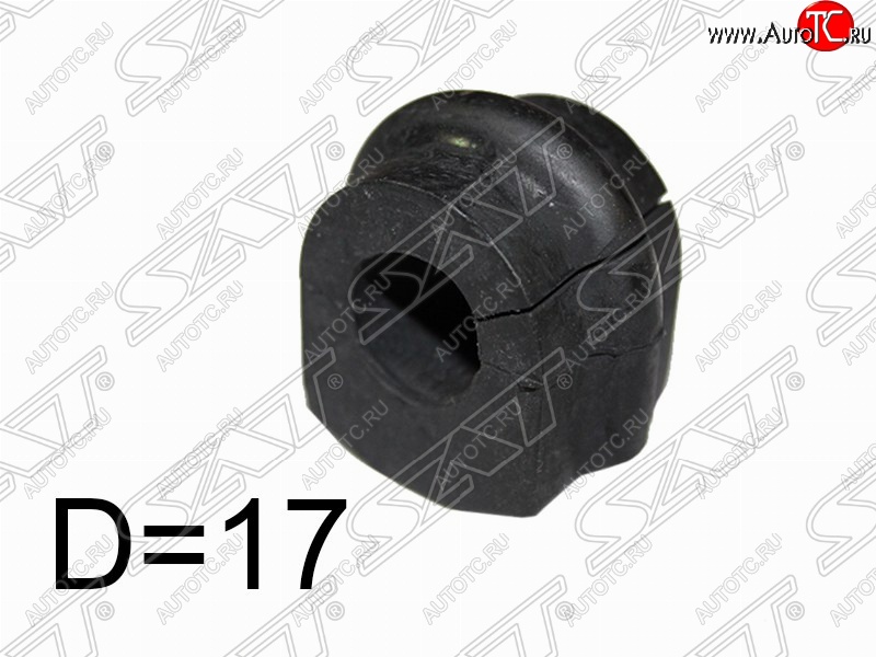 148 р. Резиновая втулка заднего стабилизатора (D=17) SAT  Nissan Serena  2 (2001-2005)  с доставкой в г. Керчь