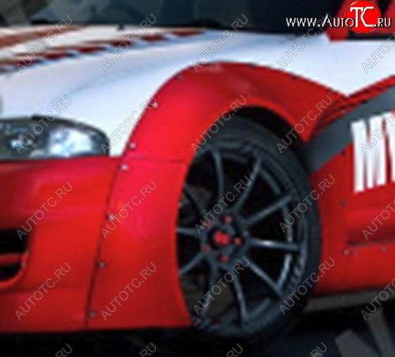 28 999 р. Передние крылья Rocket Banny Nissan Skyline R33 (1993-1998) (Неокрашенные)  с доставкой в г. Керчь
