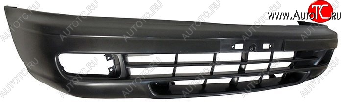 6 549 р. Бампер передний (96-98 c отверстиями под туманки, пр-во Тайланд) SAT  Nissan Sunny  N14 (1990-1998) (Неокрашенный)  с доставкой в г. Керчь
