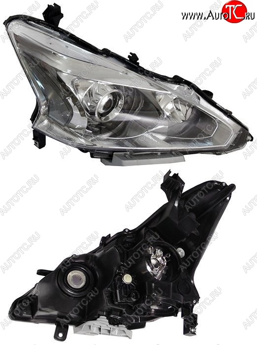 7 449 р. Правая фара SAT (под ксенон)  Nissan Teana  3 L33 (2014-2020) дорестайлинг  с доставкой в г. Керчь