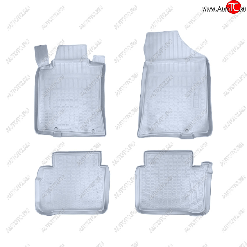 3 089 р. Коврики салона Norplast Unidec  Nissan Teana  3 L33 (2014-2020) дорестайлинг (Цвет: серый)  с доставкой в г. Керчь