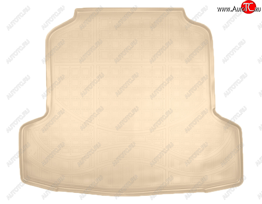2 499 р. Коврик багажника Norplast Unidec  Nissan Teana  3 L33 (2014-2020) дорестайлинг (Цвет: бежевый)  с доставкой в г. Керчь