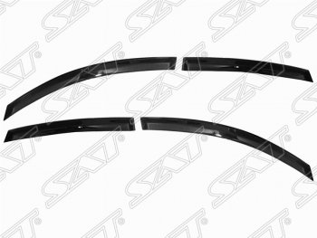 Дефлектора окон SAT (комплект) Nissan Teana  2 J32 (2008-2011) дорестайлинг