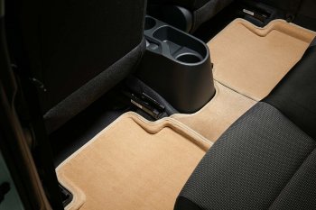 7 399 р. Текстильные 3D коврики в салон SEINTEX бежевые Nissan Teana 2 J32 дорестайлинг (2008-2011)  с доставкой в г. Керчь. Увеличить фотографию 4