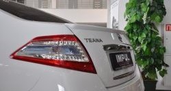 4 999 р. Лип спойлер Impul Nissan Teana 2 J32 дорестайлинг (2008-2011) (Неокрашенный)  с доставкой в г. Керчь. Увеличить фотографию 2