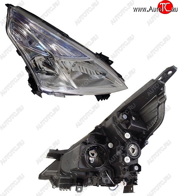 8 249 р. Правая фара SAT Nissan Teana 2 J32 дорестайлинг (2008-2011)  с доставкой в г. Керчь